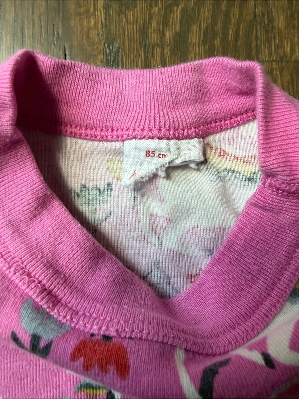 Hanna Andersson Pink Unicorn Pattern Pajama Set